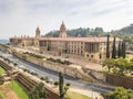 Aerial view of Union Buildings, Pretoria, South Africa