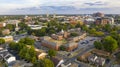 Clear Biright Late Summer Day Aerial View Lexington Kentucky Royalty Free Stock Photo