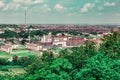 Aerial view of University College Hospital UCH Ibadan Nigeria