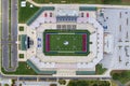 Aerial view of the University of South Alabama football stadium