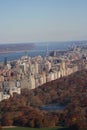 Aerial view of Upper West Side