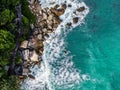 Aerial view of Teluk Cempedak Beach