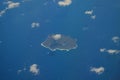 Aerial view of Ustica - Italy Royalty Free Stock Photo