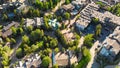 Aerial view of Vail town in Colorado, summer season Royalty Free Stock Photo