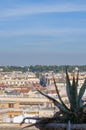 Aerial view of Vatican City from Museum window, Rome