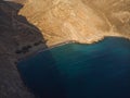 Aerial view Vatses Beach Astypalaia/Greece