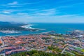 Aerial view of Viana do Castelo in Portugal Royalty Free Stock Photo