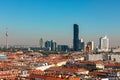 Aerial view of Vienna, Austria Royalty Free Stock Photo