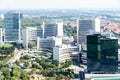 Aerial View Of Vienna City Royalty Free Stock Photo