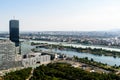 Aerial View Of Vienna City Royalty Free Stock Photo