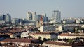 Aerial view of Vienna Royalty Free Stock Photo