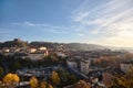 Aerial view of Vienne including The Chapel of Our Lady of Pipet Vienne