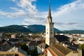Aerial view of Villach Royalty Free Stock Photo