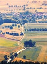 Aerial view of the village