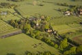 Aerial View of Collier Street, Kent, UK Royalty Free Stock Photo