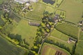 Aerial View of Collier Street, Kent, UK Royalty Free Stock Photo