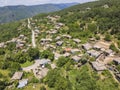 Aerial view of Village of Leshten, Bulgaria