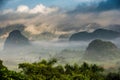 Aerial View of the Vinales Valley in Cuba. Royalty Free Stock Photo