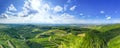 aerial view vineyard scenery at Kaiserstuhl Germany