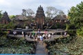 Ubud Water Palace Pura Taman Saraswati Bali Indonesia Aerial View