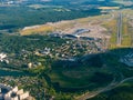 Aerial view of Vnukovo international airport