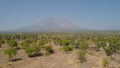 Mountain landscape Agung volcano, Bali, Indonesia