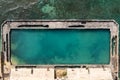 Aerial view of Waikiki Natatorium