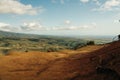 Aerial View of Waimea Canyon State Park, Kauai County, Hawaii, United States. Royalty Free Stock Photo