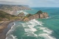 Aerial view of Waitakere Ranges