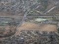 Aerial View of Walmart and Surrounding Area in Oahu, Hawaii