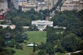 Aerial View from Washington Monument Royalty Free Stock Photo