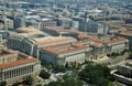 Aerial View from Washington Monument, Washington DC, USA Royalty Free Stock Photo