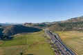 Aerial View of Washoe Valley Nevada near Carson City