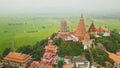 Aerial view of Wat Tham Sua