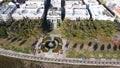 Aerial View of Waterfront Park and the Pineapple Fountain, Charleston, SC