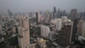 Aerial view of Watthana district in Bangkok, Thailand