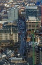 Aerial view of White Chapel, London