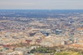 Aerial view of the White house and cityscape of Washington DC Royalty Free Stock Photo