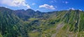 Fagaras mountain panorama Royalty Free Stock Photo