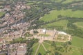 Aerial view of Windsor Castle, UK Royalty Free Stock Photo