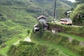 Aerial view of world famous rice terraces, Banaue