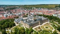 Aerial view of Wurzburg Residence. Germany.