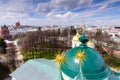 Aerial view of Yaroslavl Royalty Free Stock Photo