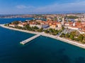 Aerial view of Zadar City