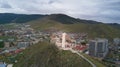 Zaisan hill memorial in Ulaanbaatar. Royalty Free Stock Photo