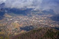 Aerial view of Zakopane town