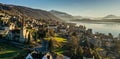 Aerial view of Zug,