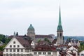 Aerial view of the Zurich Central Library Royalty Free Stock Photo