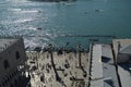 Aerial Views From The Campanille Tower Of The Pier Of St. Mark`s Square In Venice. Travel, Holidays, Architecture. March 27, 2015