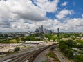 Aerial Views Of The City Of Charlotte, North Carolina